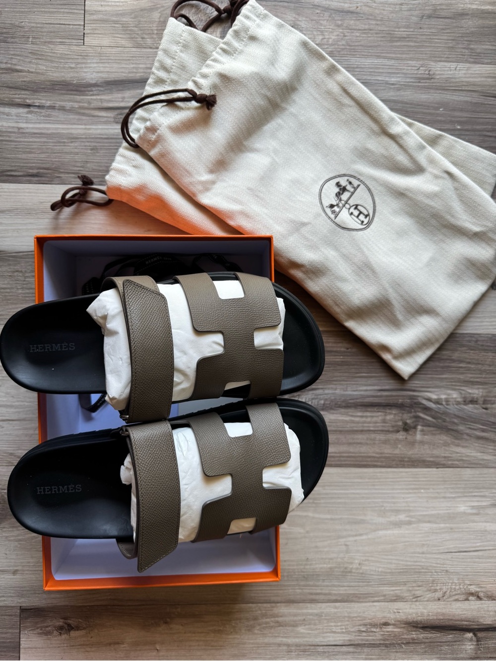 Hermes Chypre Sandals size 39